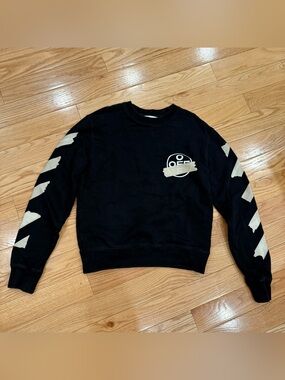 OFF WHITE Sweatshirt in Black size Small